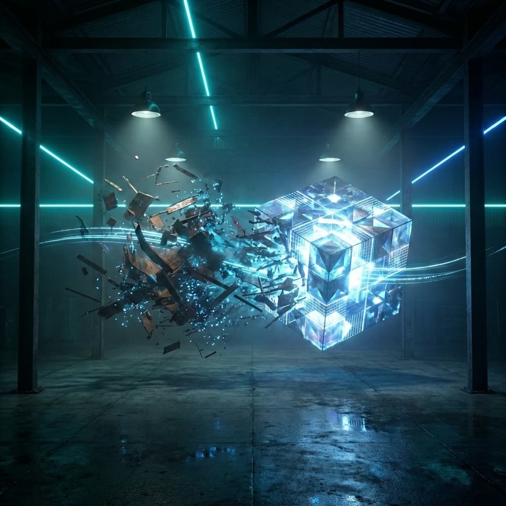 Chaos transforming into structure